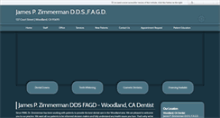 Desktop Screenshot of mywoodlanddentist.com